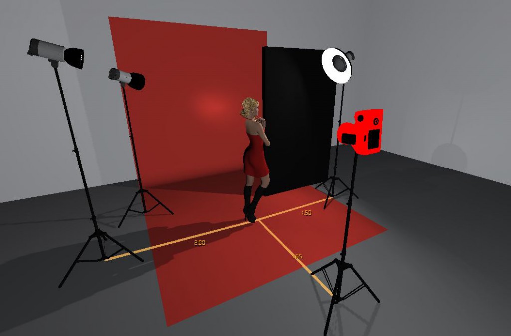 Screenshot of Studio View - from the front