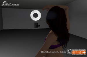 'Fast Glam' with Melisa Mendini - 3D Light Setting Simulation - 003