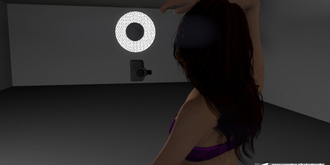‚Fast Glam‘ with Melisa Mendini – 3D Light Setting Simulation – 003